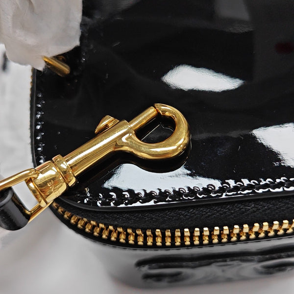 TRIOMPHE Mini Patent Leather Black