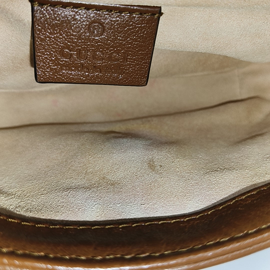GG Marmont Mini Quilted Calfskin Brown