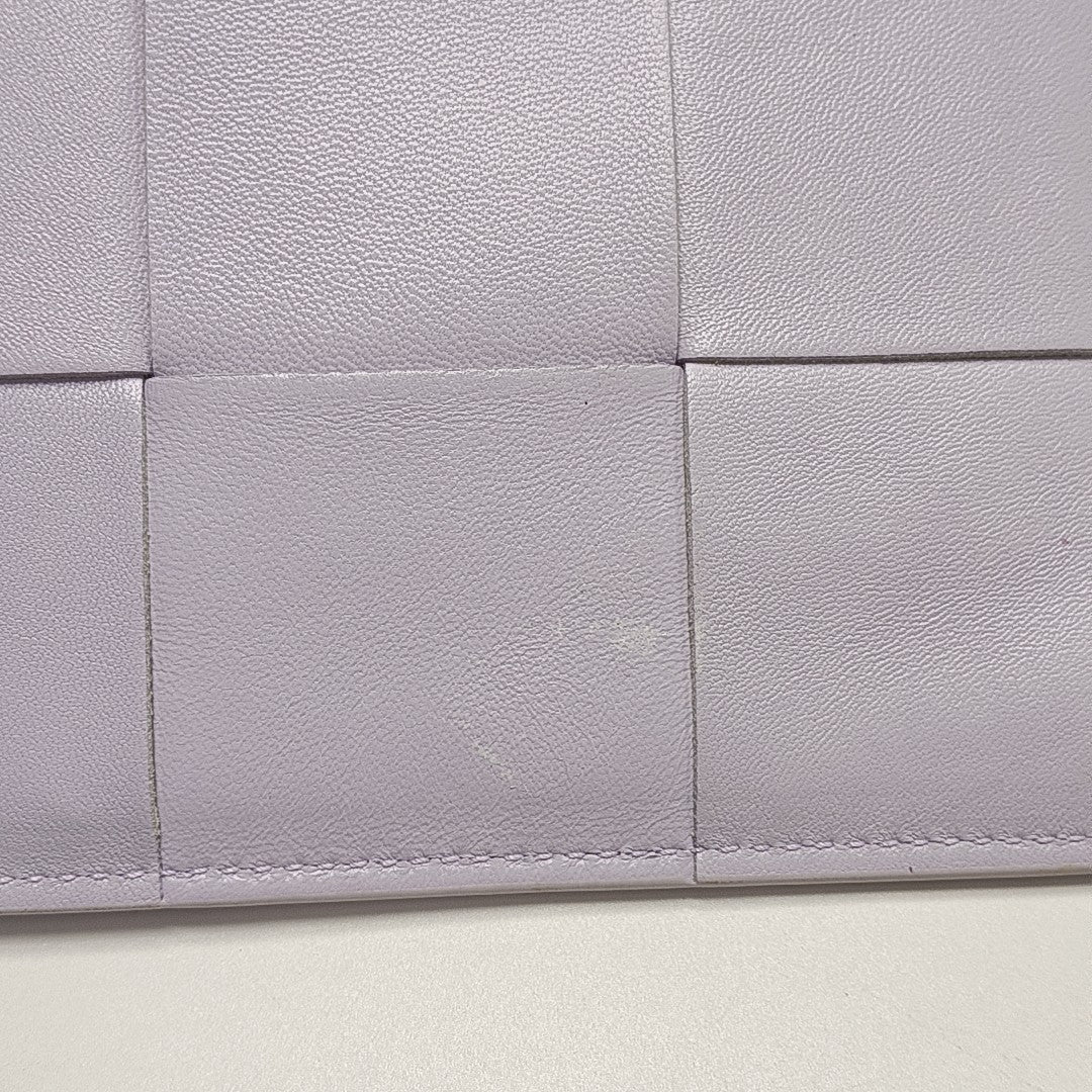 Lambskin Clutch Purple