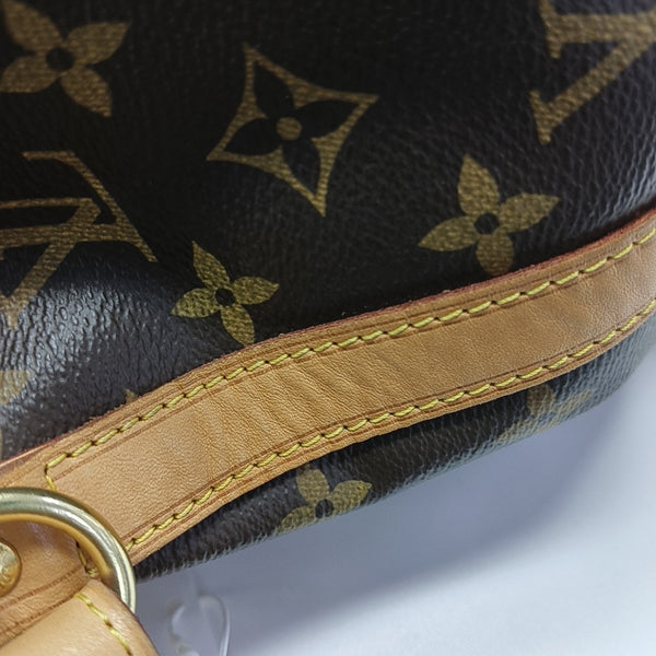 NOÉ BB Monogram Coated Canvas Brown