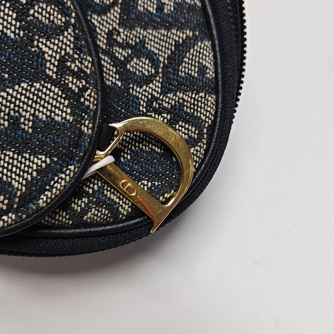 Saddle Mini Oblique Fabric Blue