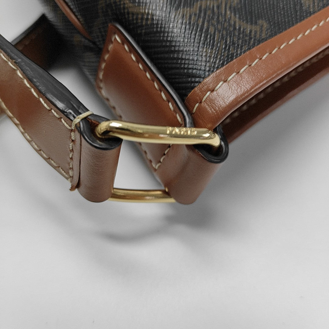 TRIOMPHE CANVAS Medium Coated Canvas Black