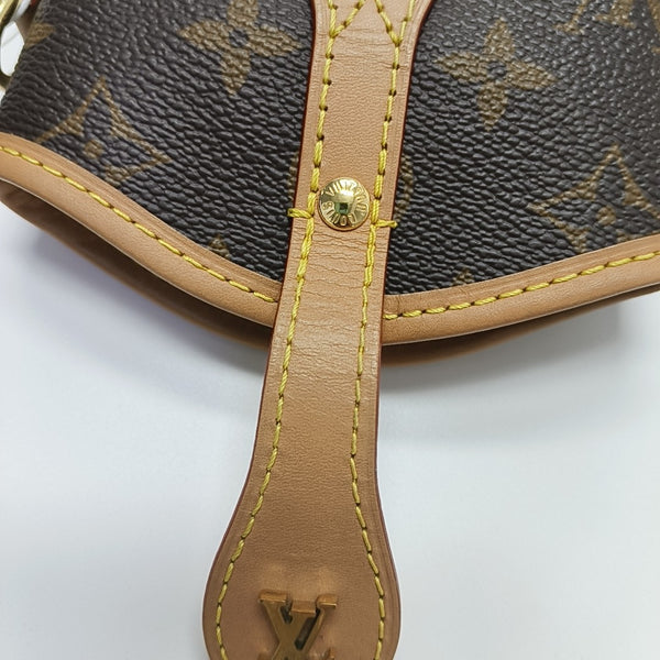 FOLD ME Monogram Coated Canvas Brown