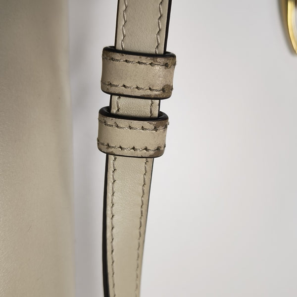 Zumi Small Calfskin White