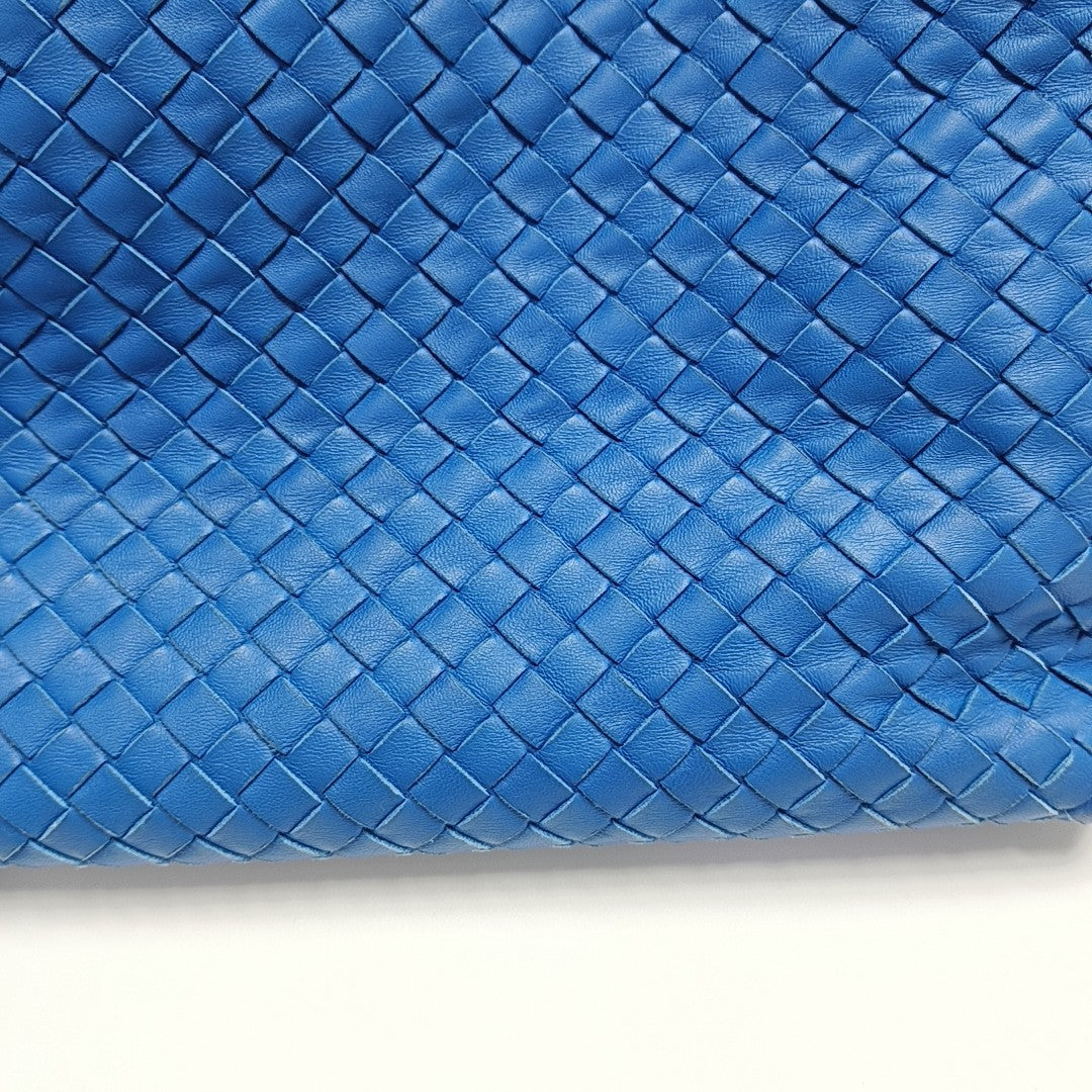 Lambskin Tote Bag Blue