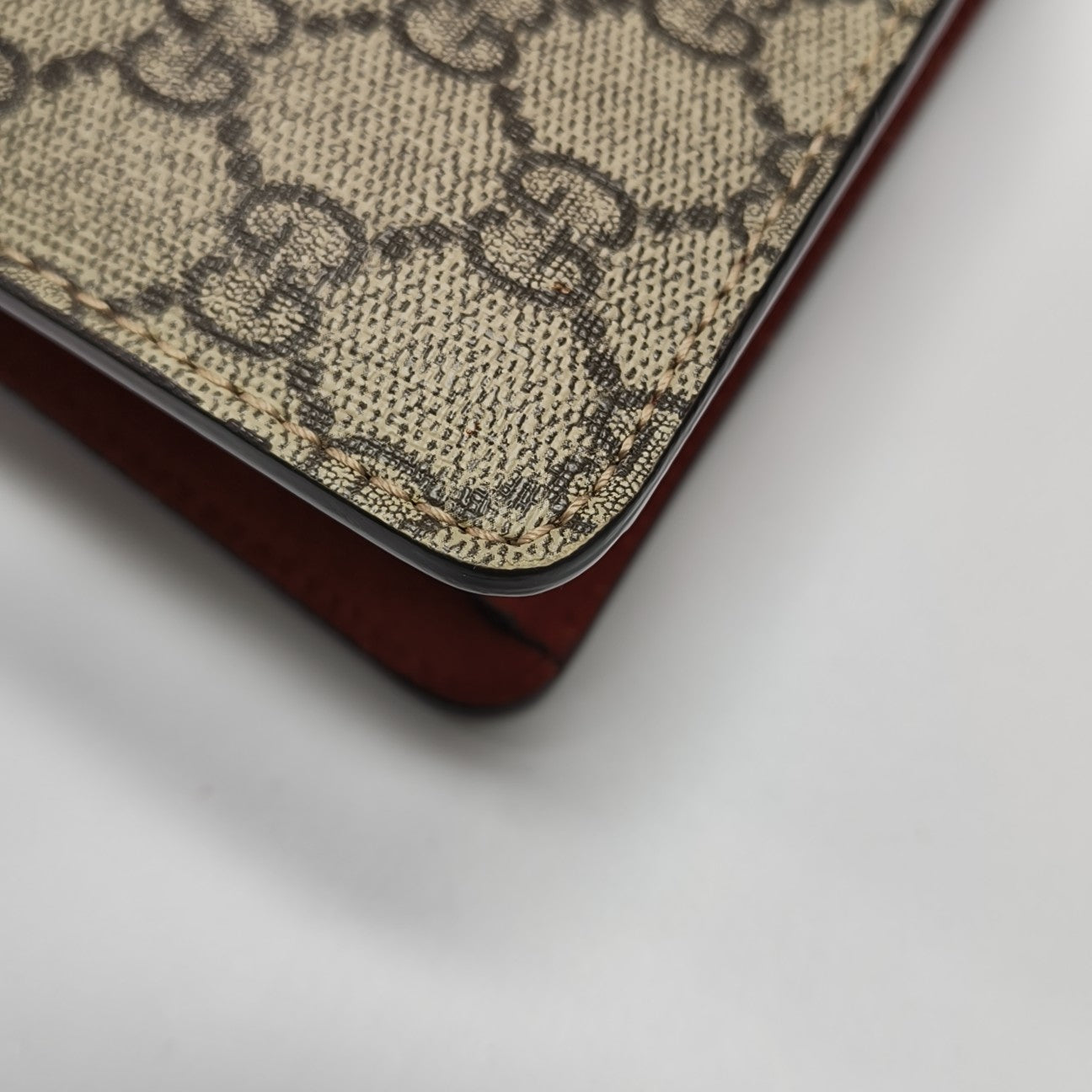 Dionysus Mini Monogram Coated Canvas Beige
