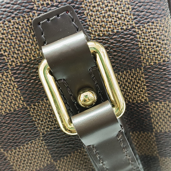 RIVINGTON Damier Ebene Coated Canvas Brown