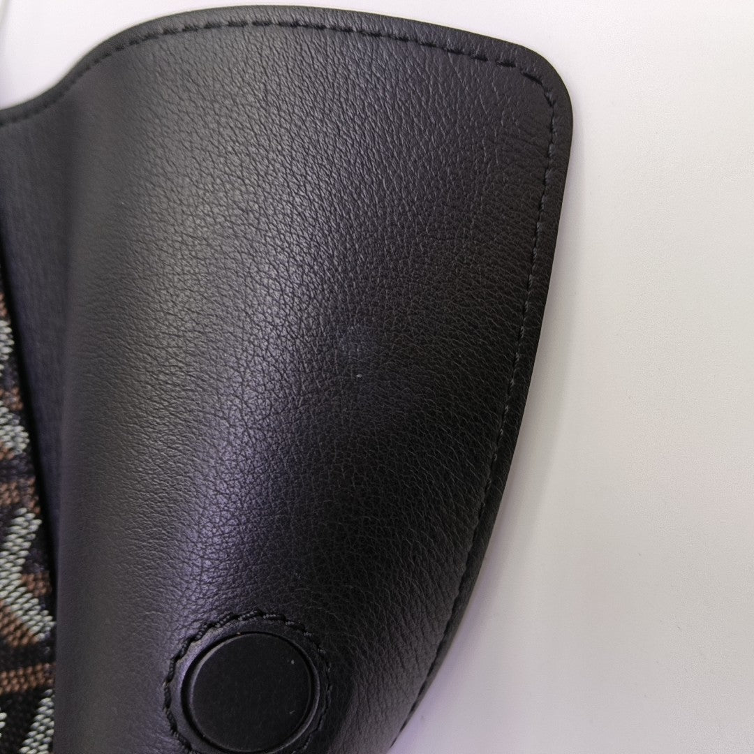 Rouette PM Coated Canvas Brown