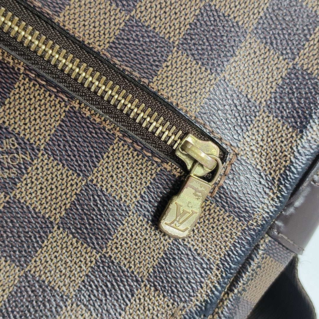 MELVILLE Damier Ebene Coated Canvas Brown