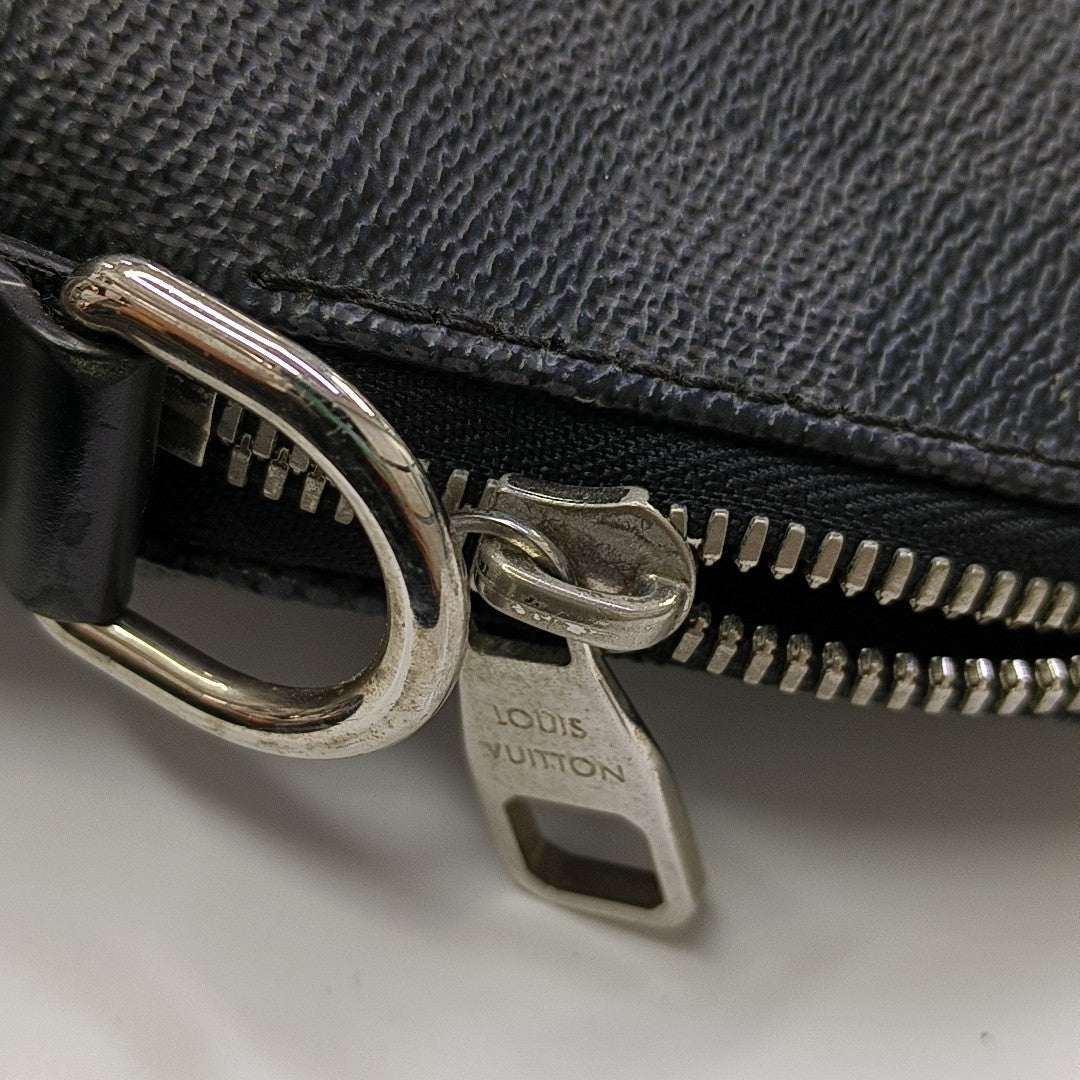 PORTE-DOCUMENTS Damier Graphite Coated Canvas Gray