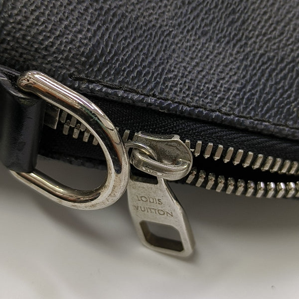 PORTE-DOCUMENTS Damier Graphite Coated Canvas Gray