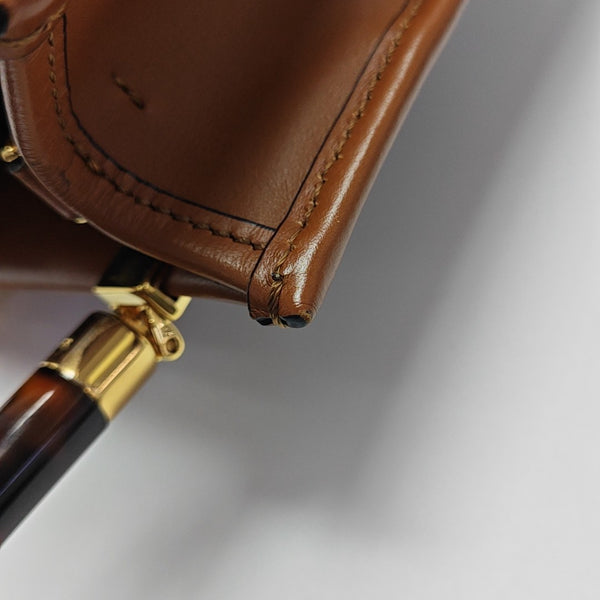Sunshine Mini Calfskin Brown