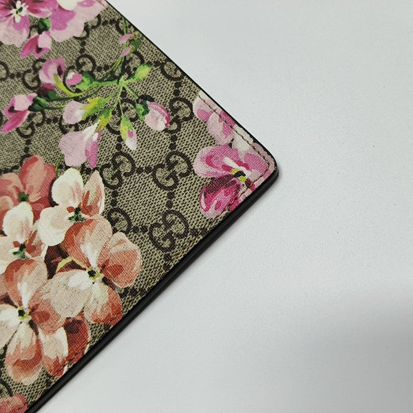 GG Blooms Coated Canvas Black