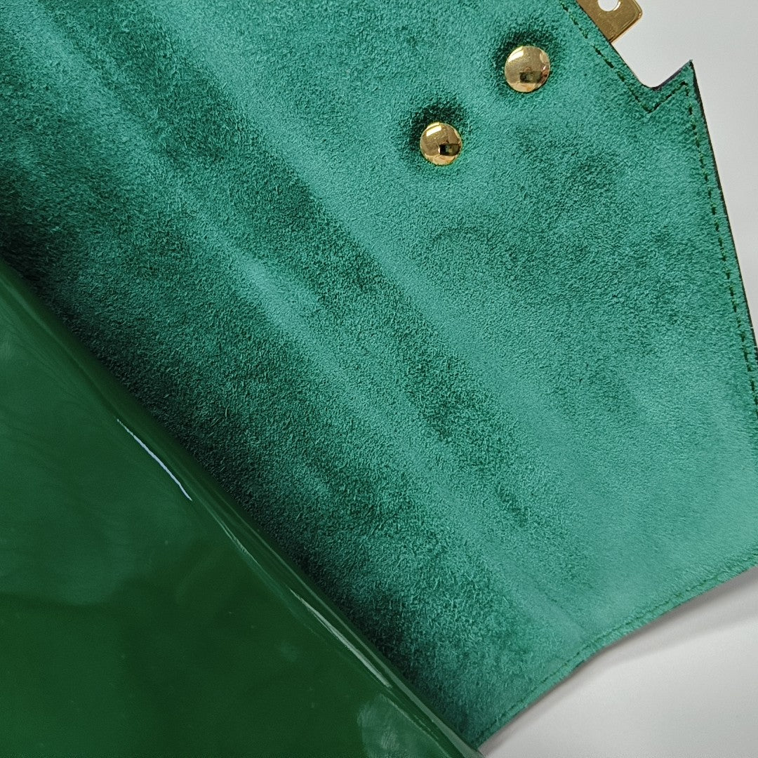 Sylvie 1969 Mini Patent Leather Green