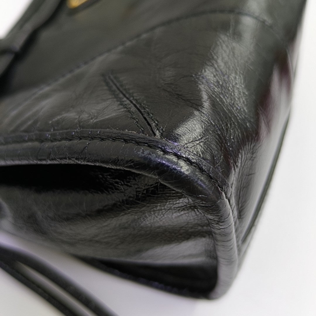 Bonnie Medium Calfskin Black