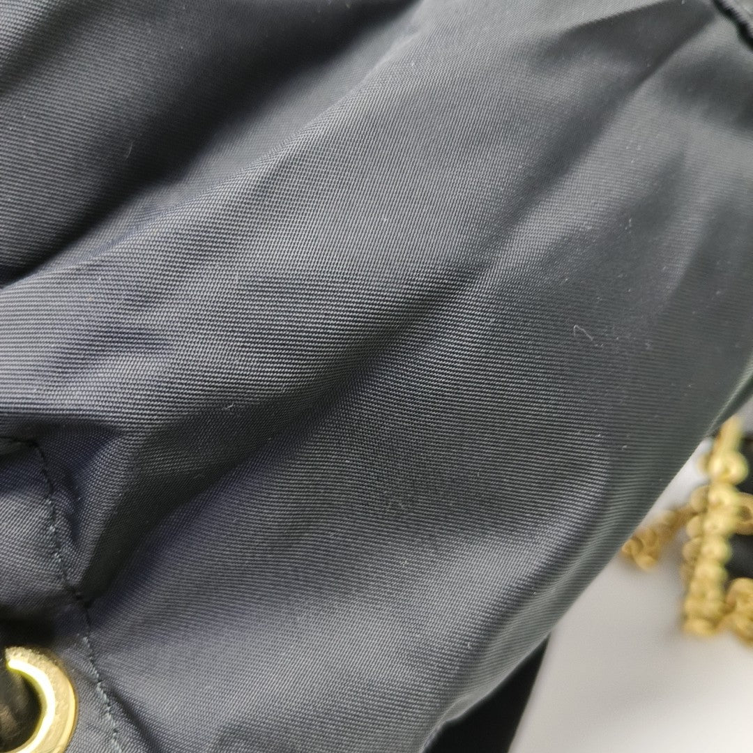 The Rucksack Nylon Black