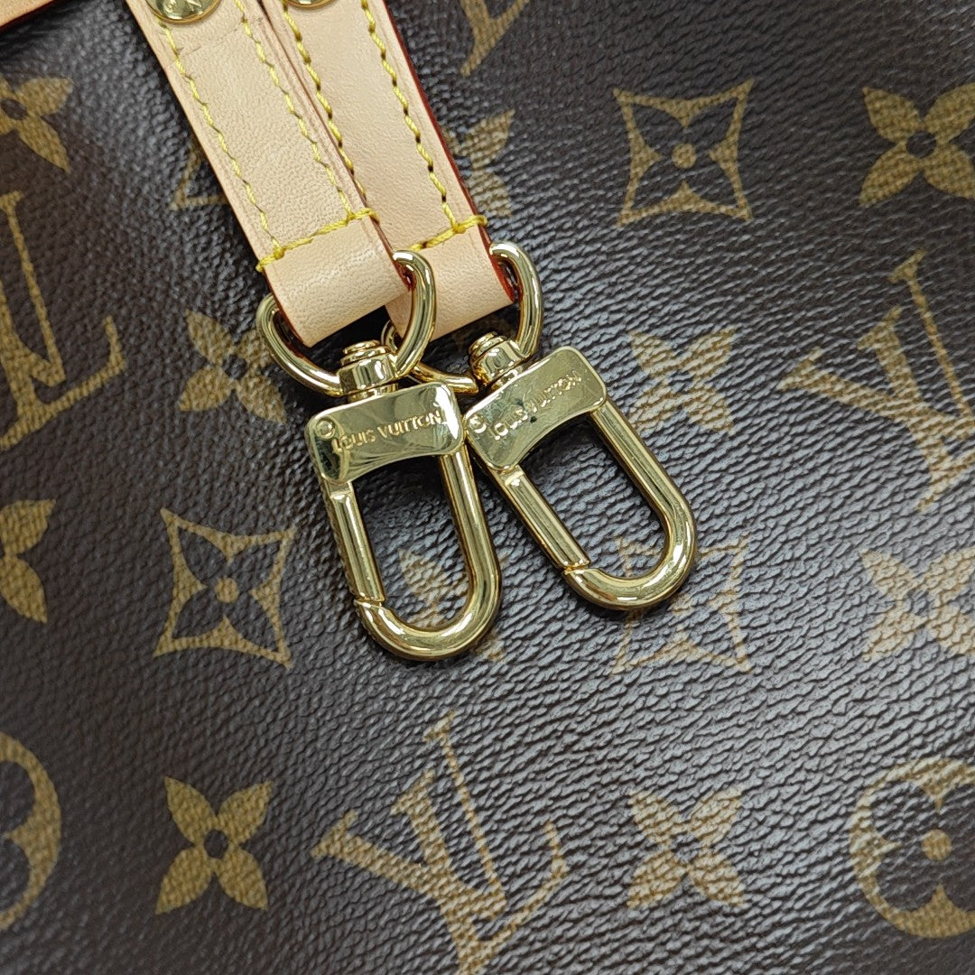 NÉONOÉ BB Monogram Coated Canvas Brown