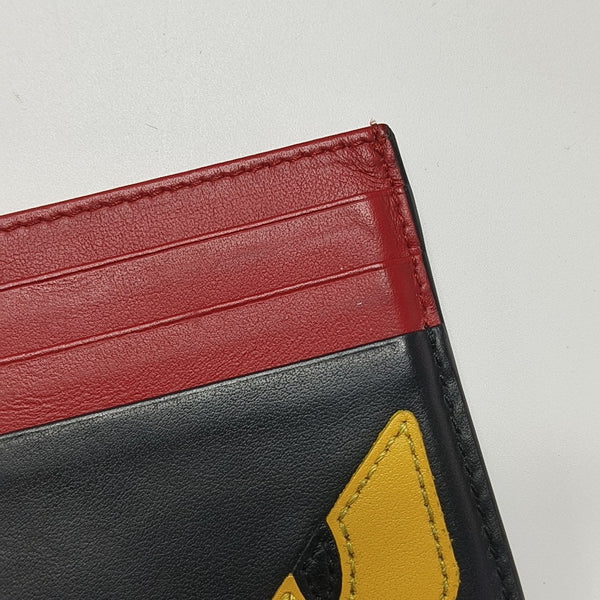 Monster Calfskin Multicolor Card Holder