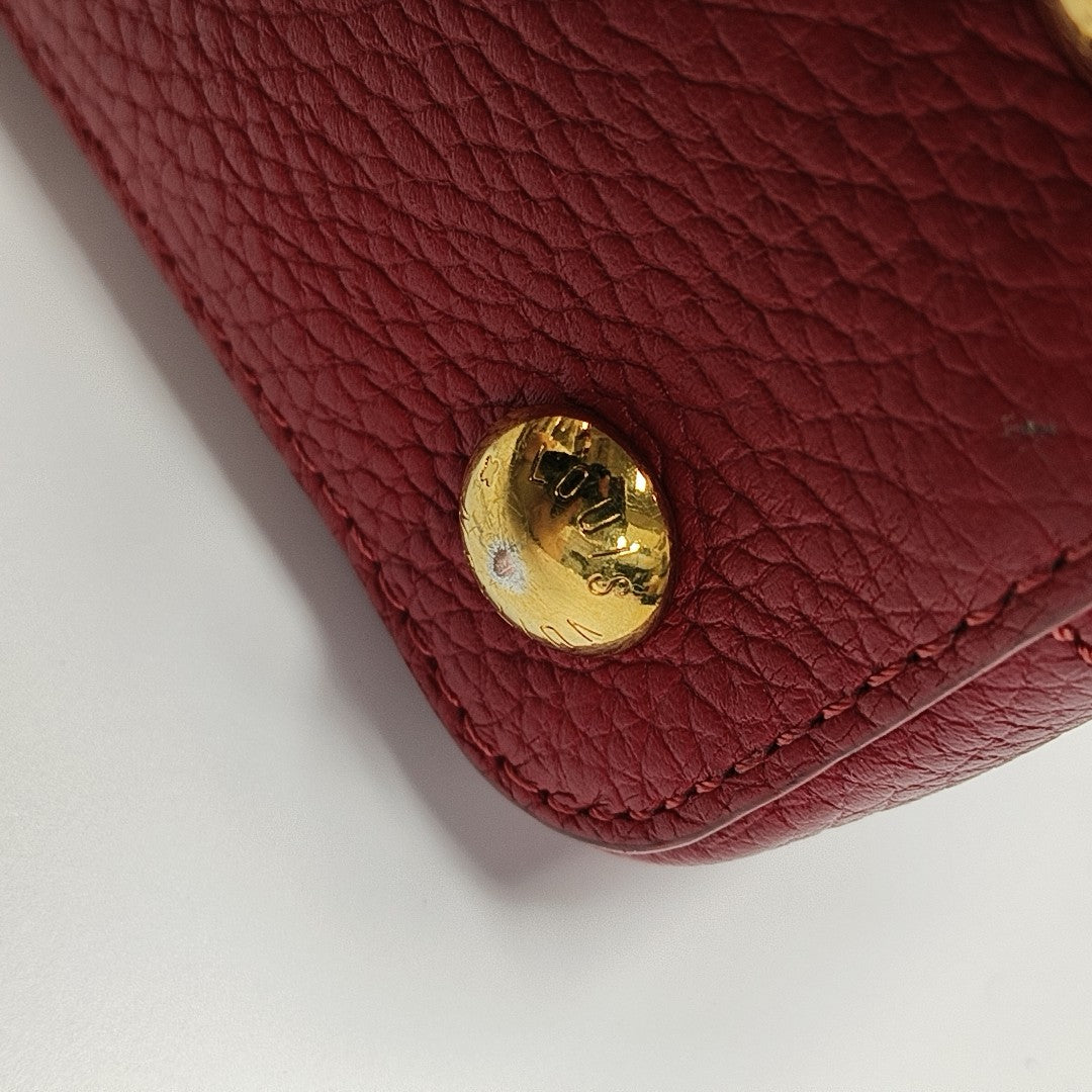 CAPUCINES BB Calfskin Red