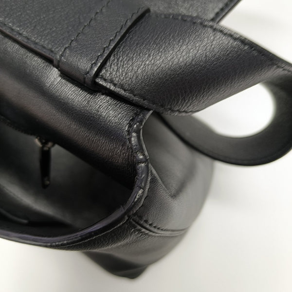 Downtown Medium Calfskin Black