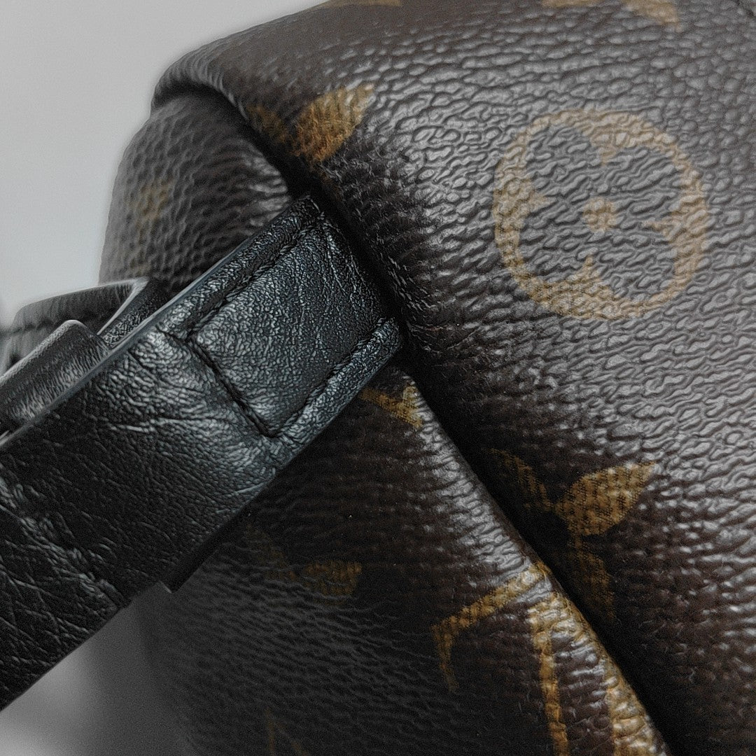 PALM SPRINGS PM Monogram Coated Canvas Brown