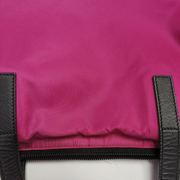 Nylon Shoulder Bag Pink