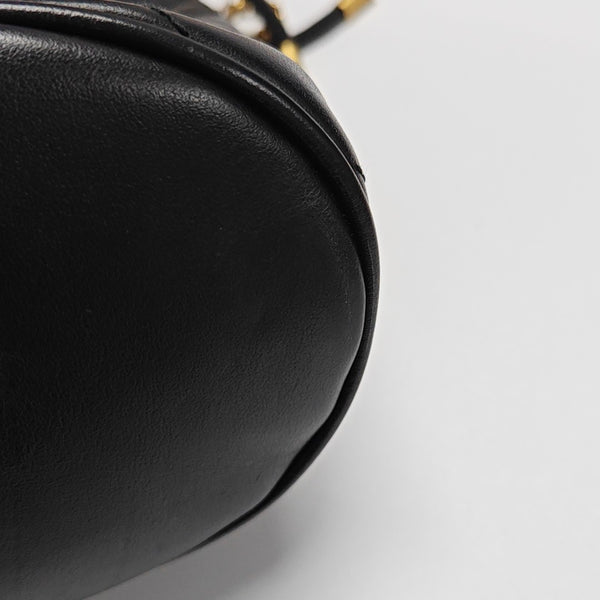 GG Marmont Mini Quilted Calfskin Black