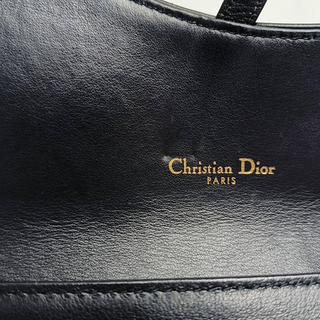 Authenticated pre-owned  Saddle Small Oblique Canvas Blue - Crossbody Bag at Looply