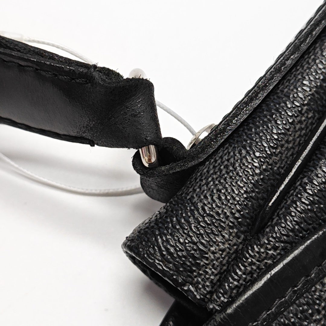 DANIEL Damier Graphite Coated Canvas Gray