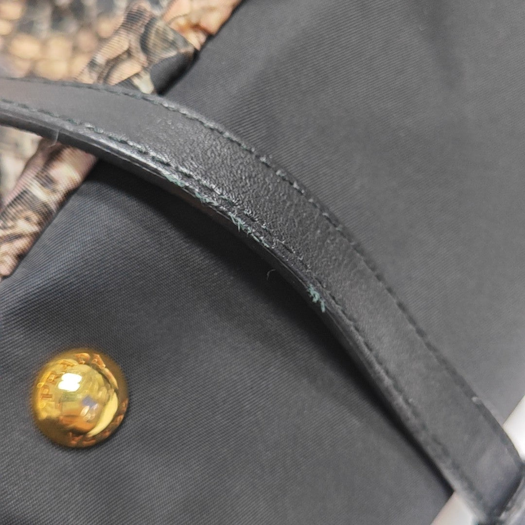 Nylon Shoulder Bag Multicolor