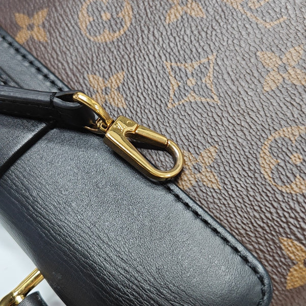 LOCKY BB Monogram Coated Canvas Brown