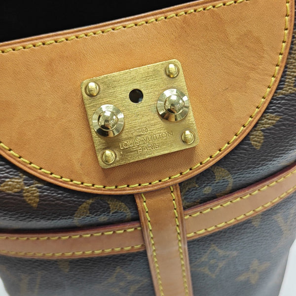 DUFFLE Monogram Coated Canvas Brown