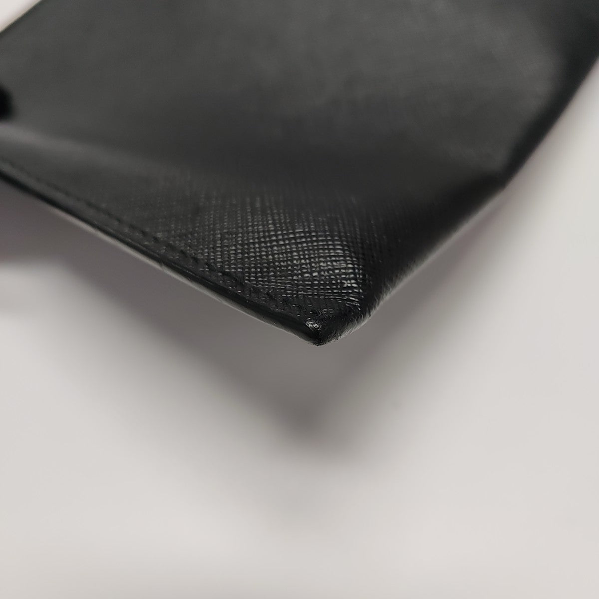 Clutch Saffiano Calfskin Black