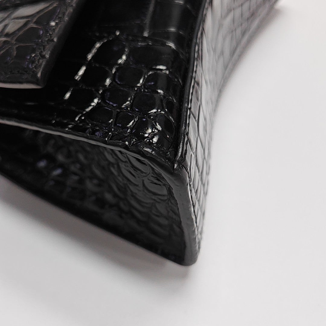 Hourglass XS Calfskin Black