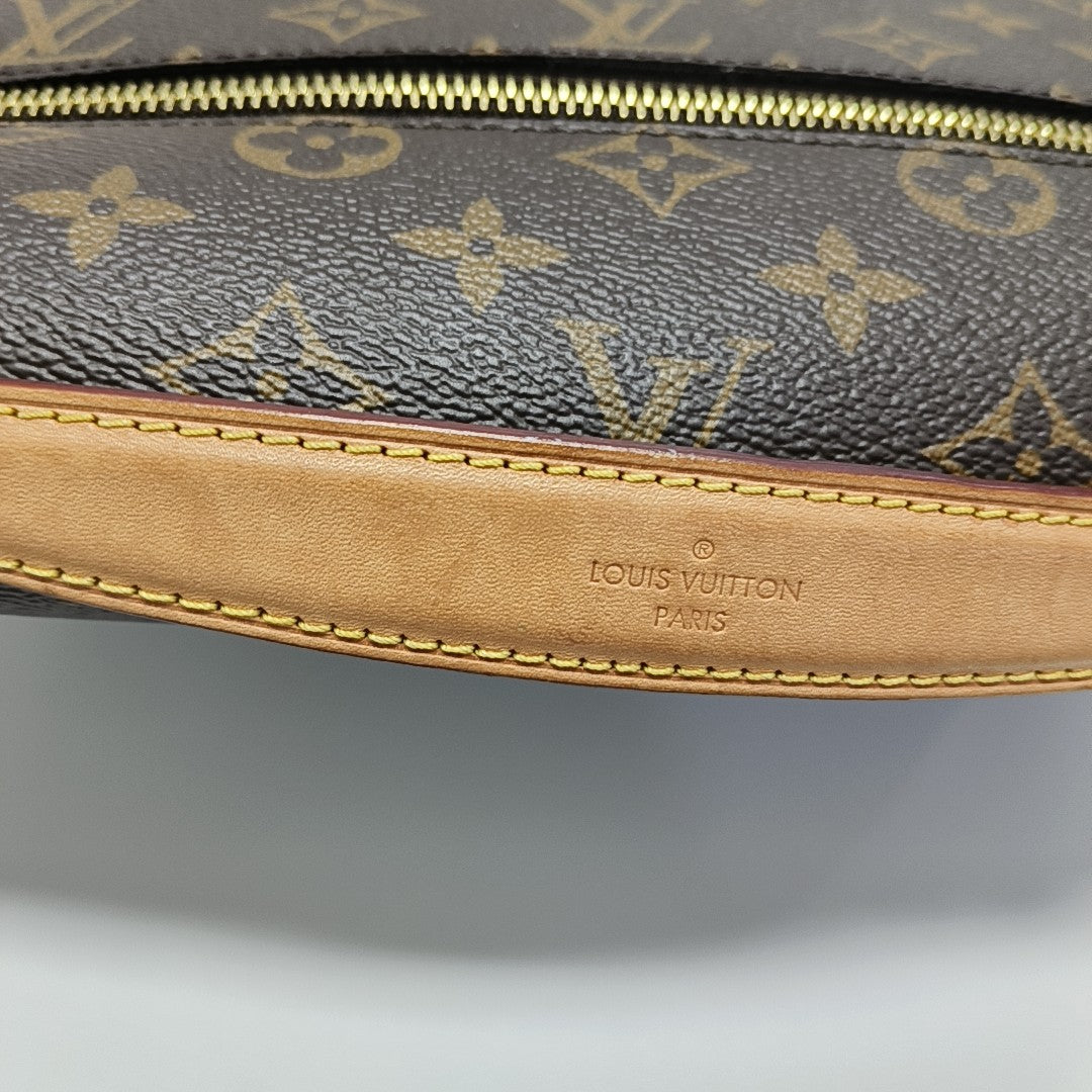 MÉTIS MM Monogram Coated Canvas Brown