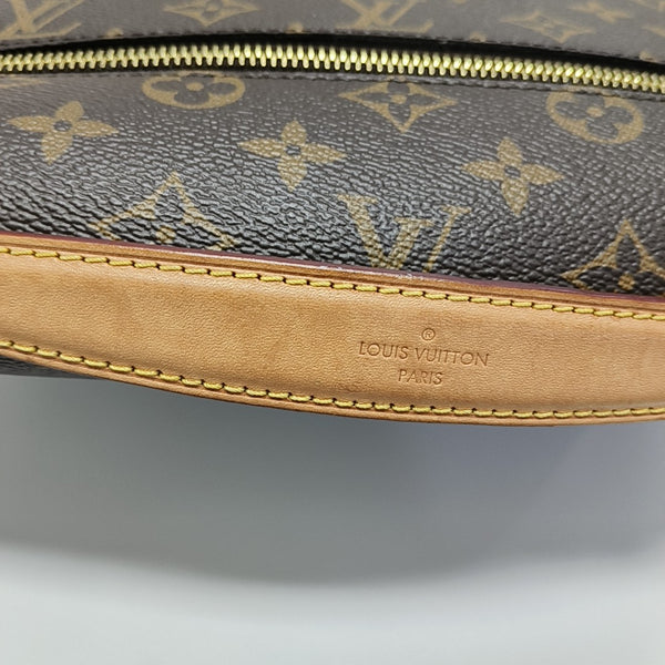 MÉTIS MM Monogram Coated Canvas Brown