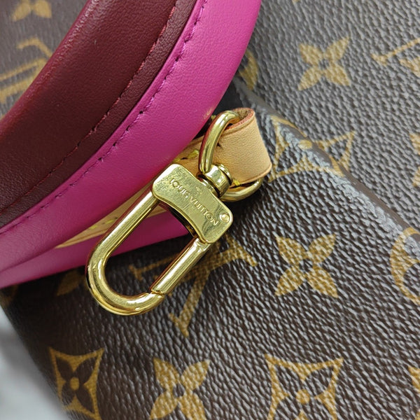 CLUNY Monogram Coated Canvas Brown