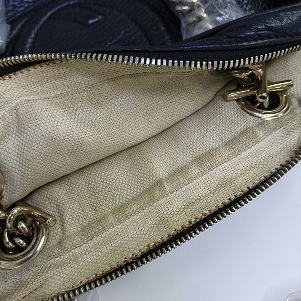 Soho Medium Calfskin Black