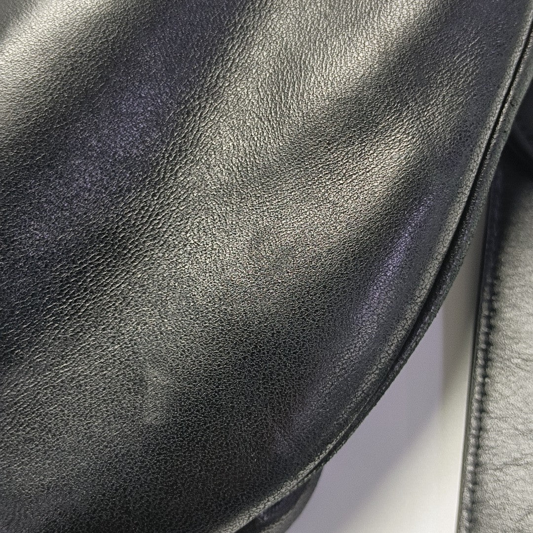 Lambskin Belt Bag Medium Black