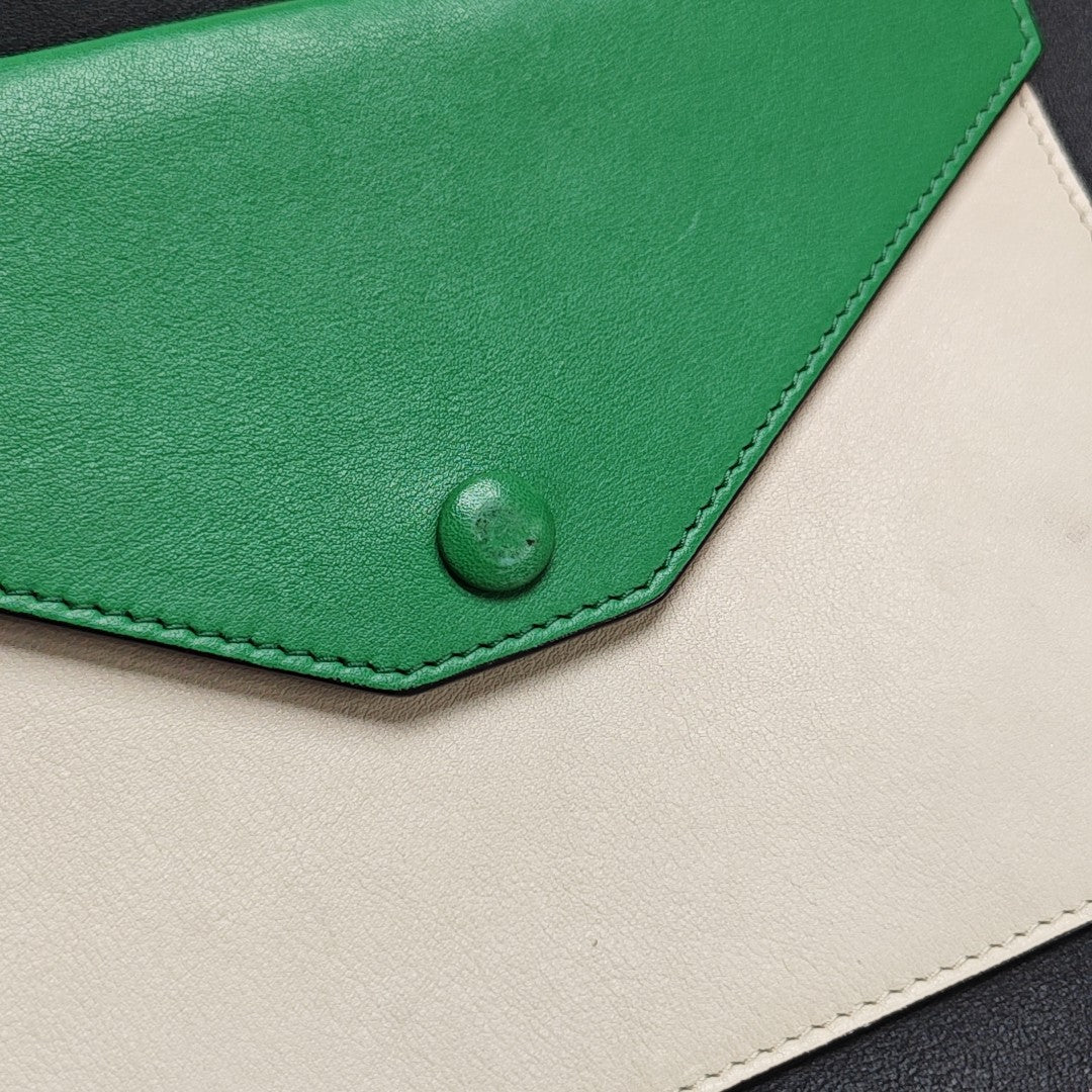 Calfskin Clutch Multicolor