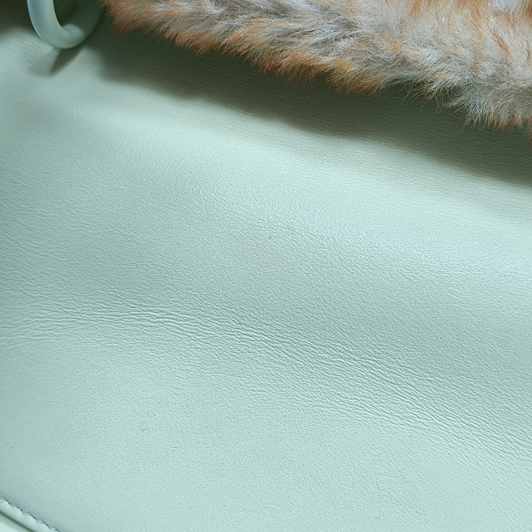 Lady Dior Medium Fur Multicolor