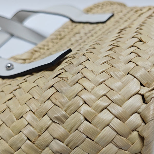 Basket Small Straw Beige