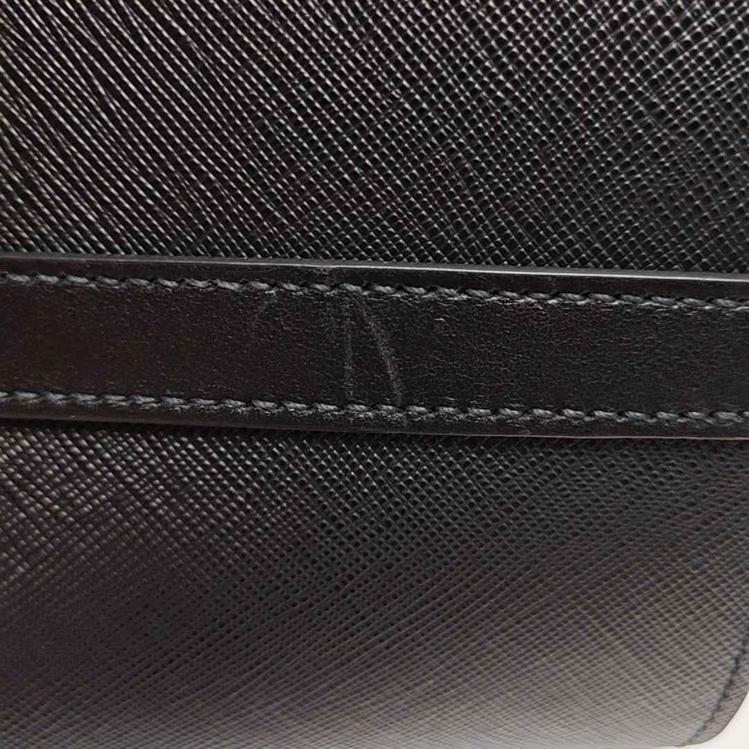Esplanade Saffiano Calfskin Black