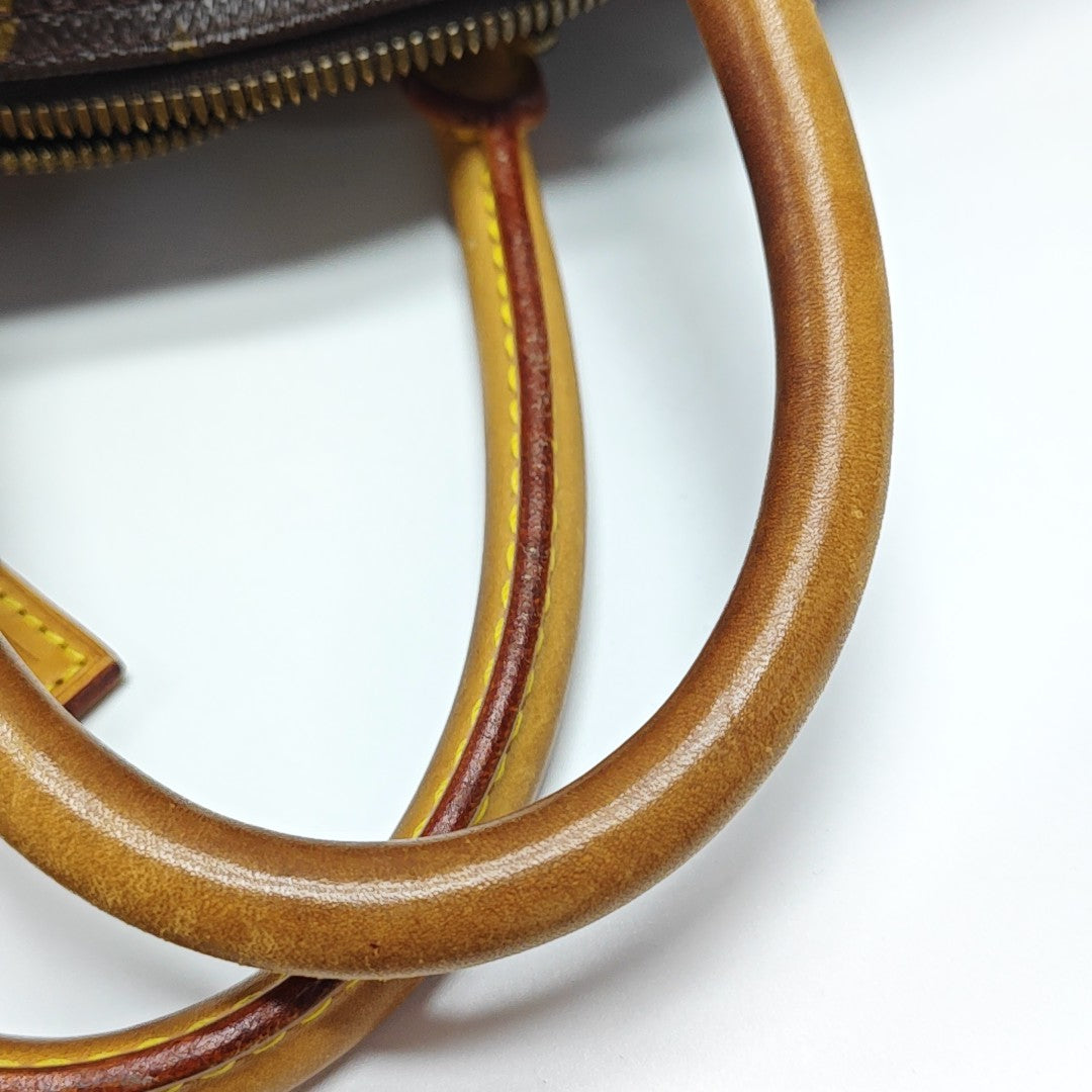 DEAUVILLE Monogram Coated Canvas Brown