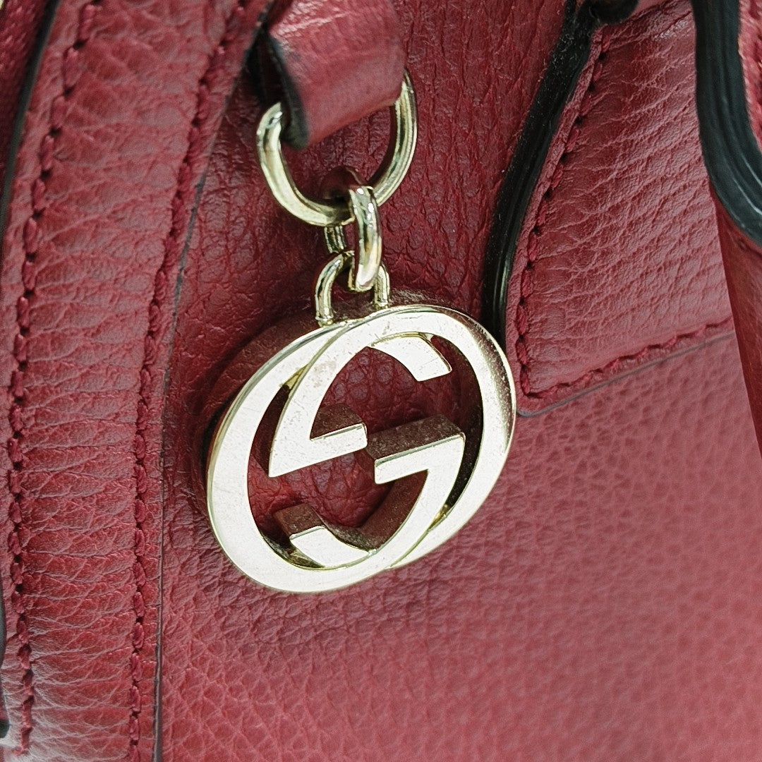 Dome Calfskin Red