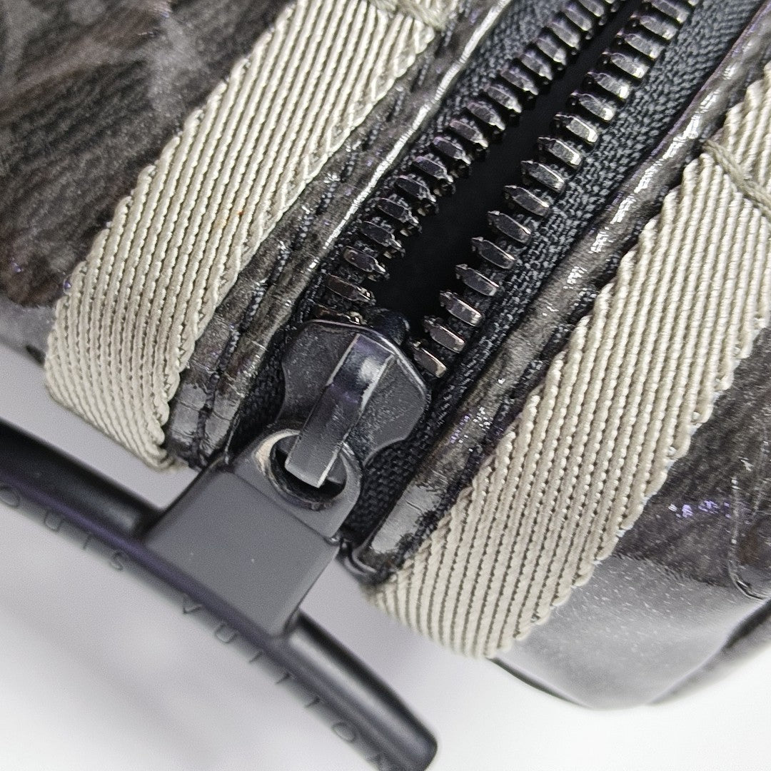 Monogram Coated Canvas PM Gray
