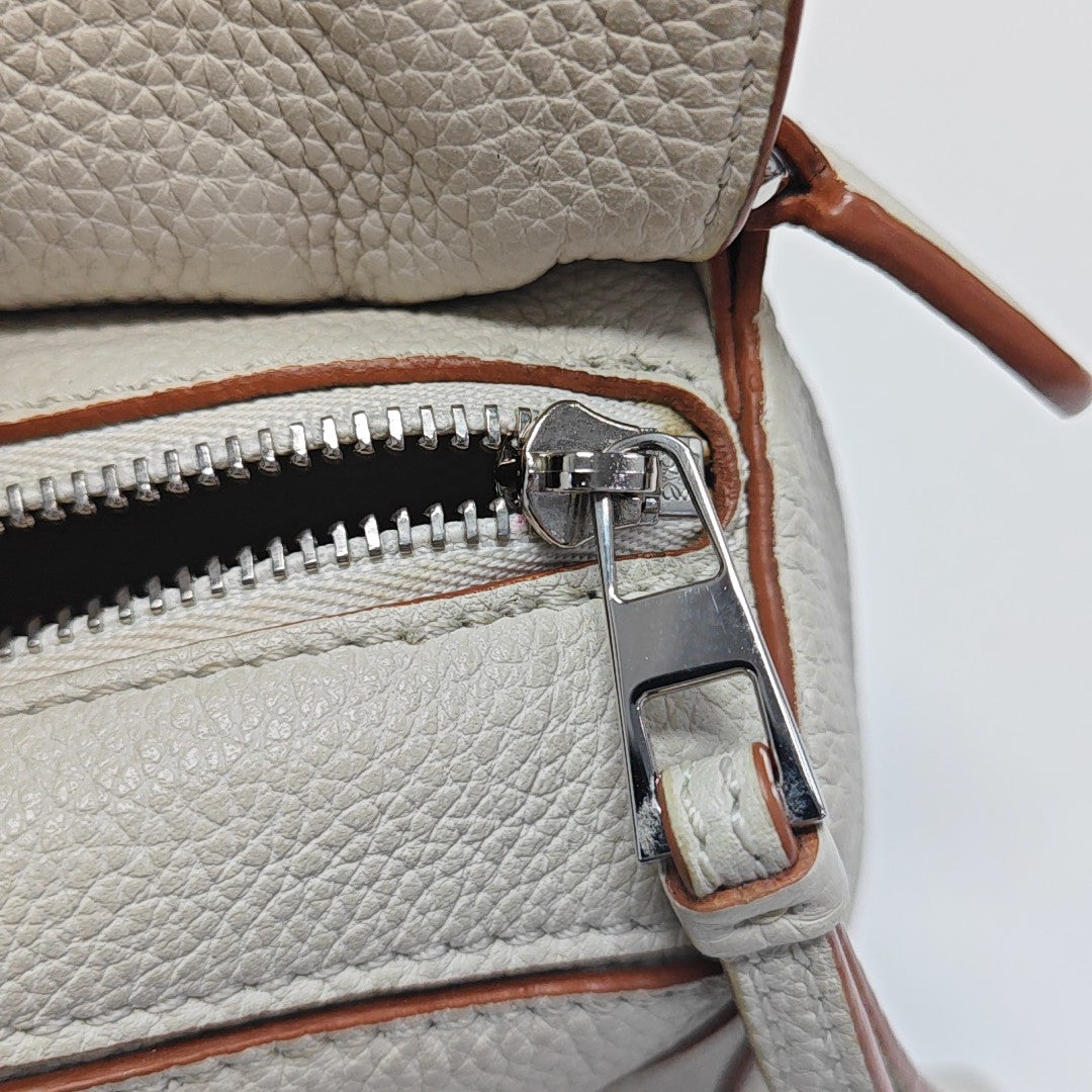 Puzzle Mini Calfskin White