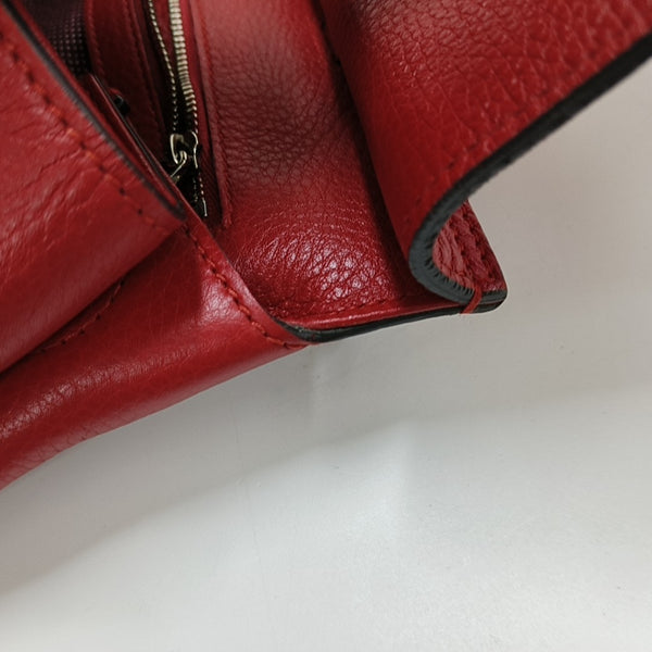 Daily Calfskin Red