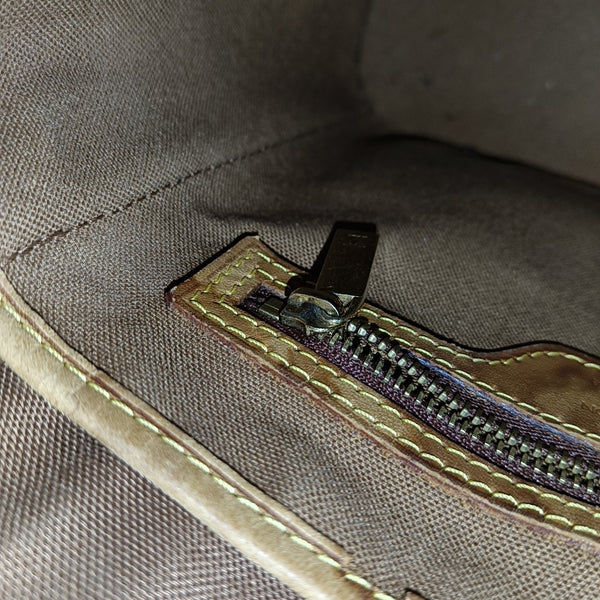 VINTAGE VAVIN PM Monogram Coated Canvas Brown