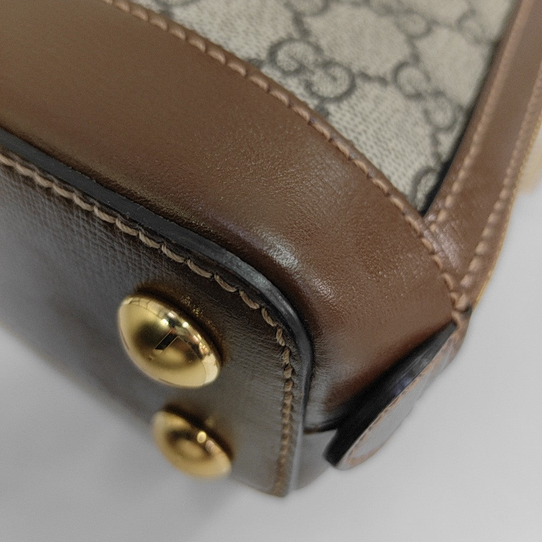 Horsebit 1955 Mini Coated Canvas Beige